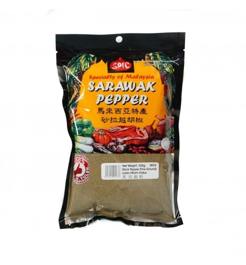 沙劳越黑胡椒粉（可重复密封的自封袋）150克